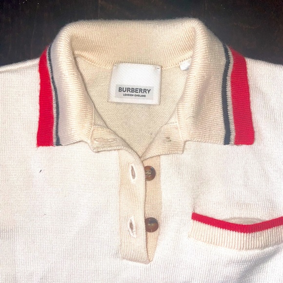 Burberry Polo girls dress (All cotton) - Picture 2 of 3